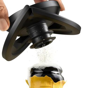 Imagem de zzysh® Rolha de vinho espumante | Preserve Fizz 4 semanas | Para o sistema de preservação de vinho espumante zzysh® | Rolhas de champanhe à prova de vazamento, rolha de garrafa de vinho espumante para