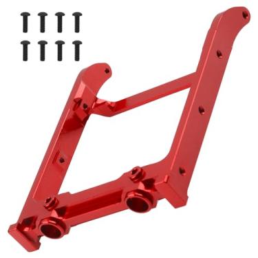 Imagem de Vgoohobby Aluminum Alloy Front Bumper Mount Compatible with MN MN128 MN86 MN86S MN86K MN86KS 1/12 RC Crawler Upgrade Parts (Red)