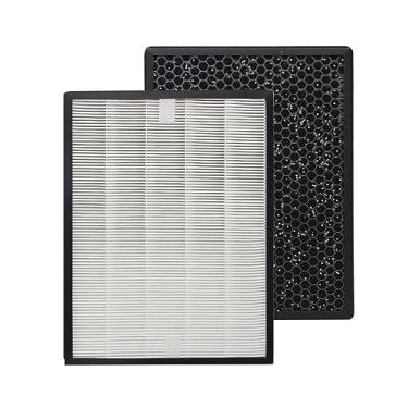 Imagem de PUREBURG Conjunto de filtros de substituição XD6231 compatível com purificador de ar Rowenta PU3030 PU3040 PU30808 PURE Air GENIUS, 1 pacote com 1 carvão ativado H13 HPEA 2 em 1