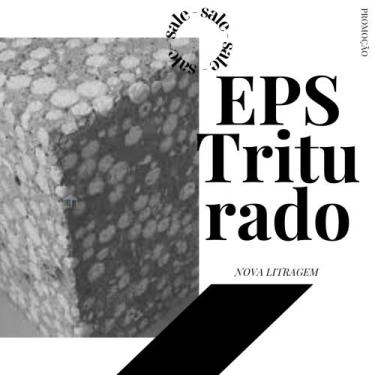 Imagem de Flocos de Isopor Triturado 100 Litros Para Projetos Artesanato Enchime