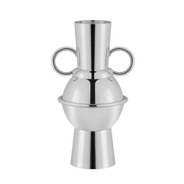 Imagem de Vaso Babylon Pequeno Alto Prata - St James