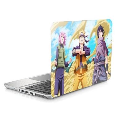 Imagem de Skin Adesivo Protetor para Notebook 15,6" Naruto Sasuke Sakura B35 - S