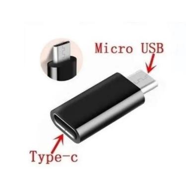 Imagem de Adaptador Conversor Micro Usb Macho X Tipo C (type-c) Femea - JOTA STO