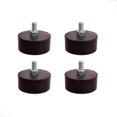Imagem de Kit 4 Nivelador Parafuso Passante Sapata N 17 Parafuso 7/16 - VABADUS