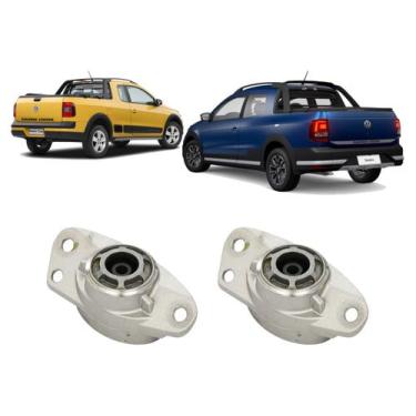 Imagem de 2 Coxim Da Suspensão Traseira Saveiro 2018 2019 2020 Oval - QualyKits