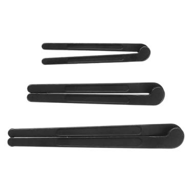 Imagem de HARFINGTON Conjunto de 3 chaves inglesas universais ajustáveis de 5 cm, 7,6 cm, 10 cm, diâmetro de extensão, CR-V, alicates de pino de chave inglesa ajustável para porcas redondas, conjunto de