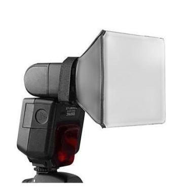 Imagem de Kit de 2 Difusor P/ Flash Softbox Pixco Universal Canon Sony Nikon - d