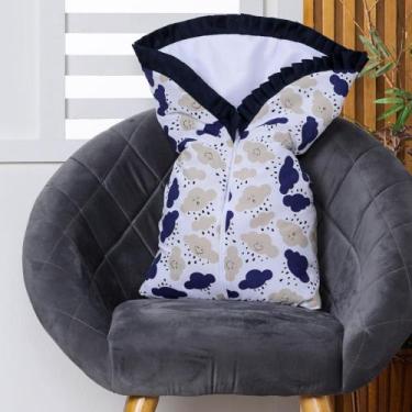 Imagem de Saco de Dormir para Bebê Inverno Estampado Acolchoado com Zíper 100% A
