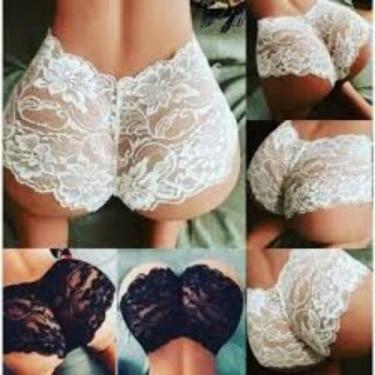 Imagem de Kit 3 Calcinha Calesson Shortinho Renda Confortável  Short Caleçon Ren