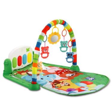 Imagem de Tapete Verde Color Baby Circo Brinquedo Infantil