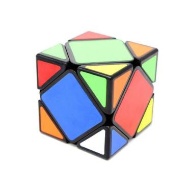 Imagem de Cubo mágico profissional skewb qicheng a adesivado - Qiyi