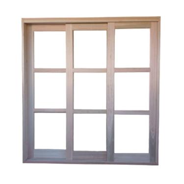 Imagem de Porta De Correr Luxo Eucalipto 3 Folhas 2,15x2,00