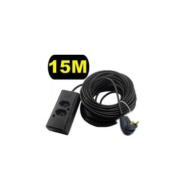 Imagem de Extensão Elétrica 15 Metros 10/20a Cabo Pp2x1,0mm Reforçada