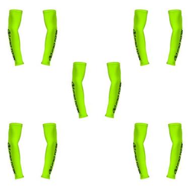Imagem de Manguito Adulto Pro Tork 5 Unidades, Verde neon, Único