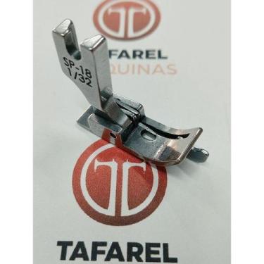 Imagem de calcador reta industrial SP18 várias medidas guia  direito - Tafarel M
