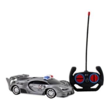 Imagem de Carrinho Controle Remoto Policia Super Carro Top 1:18(GR) - DM TOYS