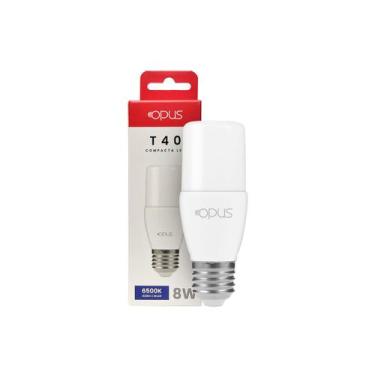 Imagem de Lâmpada Led T40 Compacta 8W 2700K/3000K/4000K/6500K Bivolt - OPUS, 650