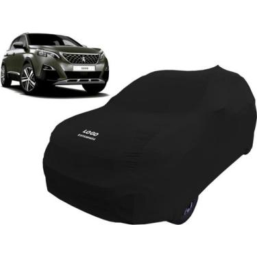Imagem de Capa Para Carro De Tecido Peugeot 3008 - Mz, Preta