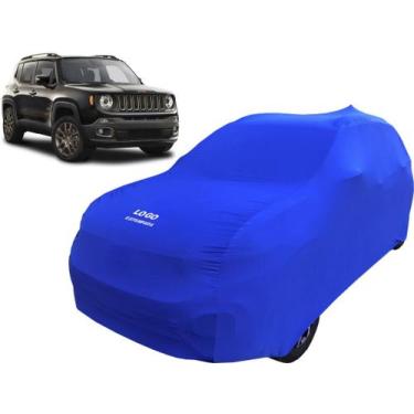 Imagem de Capa Para Proteger Pintura Carro Jeep Renegade - Mz, Azul