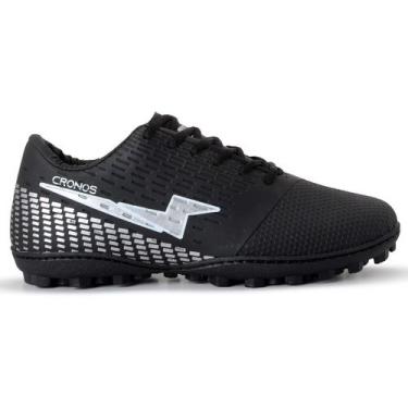 Imagem de Chuteira Society Cronos Futebol Grama Sintética Masculino Feminino Adu