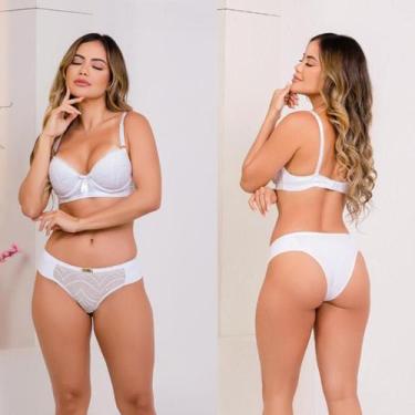Imagem de Conjunto Calcinha E Sutiã Atacado 5 Peças - Sem marca, GG