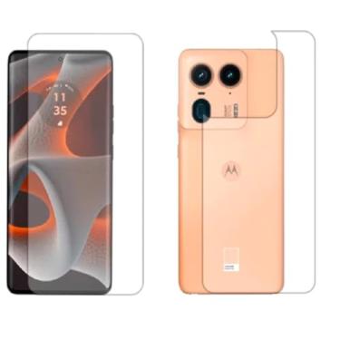 Imagem de Kit Película Hydrogel Frontal + Traseira Para Motorola Moto Edge 50/50 Pro / 50 Ultra / 50 Fusion/Edge 50 Neo (MOTO EDGE 50 ULTRA)
