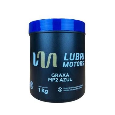 Imagem de Graxa para rolamentos lubrimotors graxa mp-2 azul, 1 Unidade-1KG