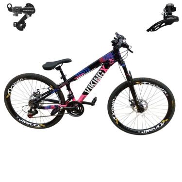 Imagem de Bicicleta 26 VikingX Tuff25 21v Cambios Shimano Freeride Disco Mecânico Pneu Slick 1.50-Unissex