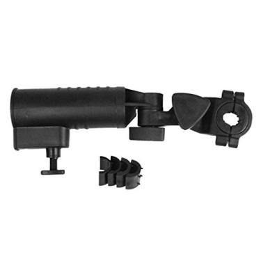 Imagem de CUTICATE Suporte de guarda-chuva ajustável para carrinho de golfe com 3 tamanhos de inserções, sólido e dobrável, suporte de guarda-chuva para carrinho de golfe