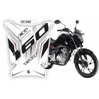 Imagem de Adesivo Protetor Tanque Moto CG160 Fan H646 - Resitank