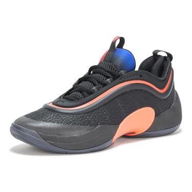 Imagem de adidas Tênis unissex adulto D.o.n. Issue 5, Aurora preto/vermelho solar/azul lúcido, 12.5 Women/11.5 Men