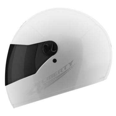 Imagem de Capacete Moto Fechado Liberty 4 Solid Pro Tork Viseira Fumê Feminino M