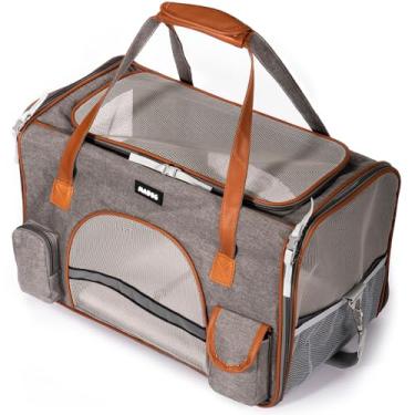 Imagem de Bolsa Transporte Pet Grande Viagem Cabine Avião MADOG Lux CL