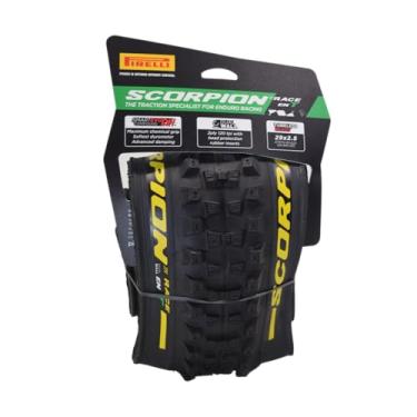 Imagem de Pirelli Scorpion Race Enduro T pneu de bicicleta de montanha (73,7 cm x 2,5) tração superior e controle para terrenos intermediários, pronto sem câmara, SmartEVO DH, DualWall, 60TPI (1 pneu)