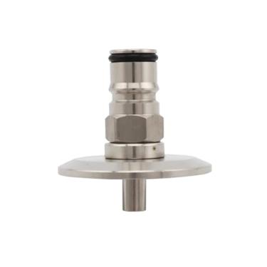 Imagem de Fabricação caseira de cerveja 1.5"Tri Clamp to Ball Lock Post, SS304 Sanitary Brewer Fitting, 50.5mm OD Ferrule for Homebrew Beer Corny Keg Conical Fermenter Acessórios para vinho(Liquid)