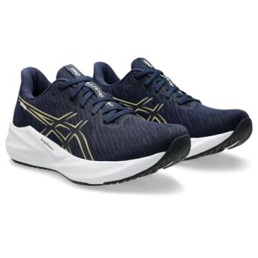 Imagem de Tênis ASICS Versablast 4 - Feminino - Azul/Dourado - tam: 37