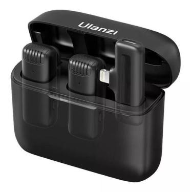 Imagem de Microfone Sem Fio J12 Lapela  iPhone iPad Lightning 2 Mics . - Ulanzi,