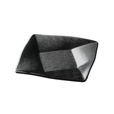 Imagem de Prato de mesa de restaurante restaurante, prato quadrado de textura fosco-4009-9