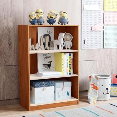 Imagem de Prateleira Multifuncional para Quarto infantil brinquedos e organização - Star (Cedro/Off)