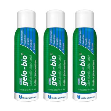 Imagem de Kit 3 Gelo-bio Aerosol 60ml - União Química