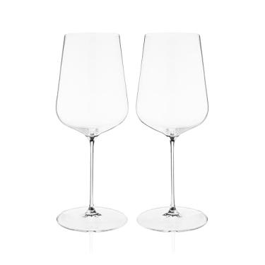 Imagem de Spiegelau Definição de copos de vinho grandes universais, conjunto europeu de copos de cristal para vinhos brancos e tintos, jantar, festa de aniversário, artigos de vidro, acessórios de bar