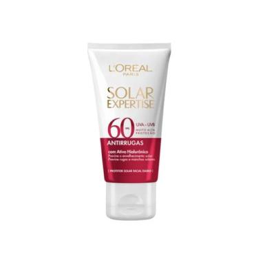 Imagem de Protetor Solar Facial L'ORÃAL Solar Expertise FPS60 Sem Cor Antirrugas