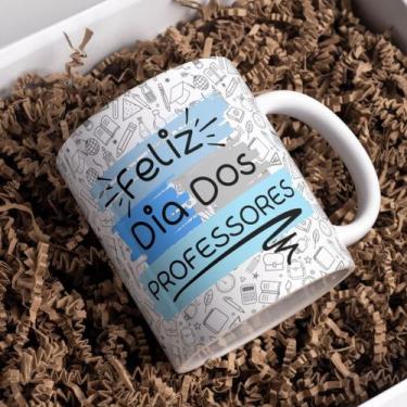 Imagem de Caneca de Porcelana Professora Professor Dia Dos Professores - Castelo