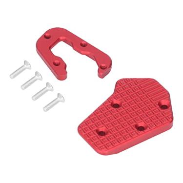 Imagem de Extender da alavanca de freio de motocicleta GRCFUMO, almofada de aumento do freio traseiro da liga de alumínio CNC, substituição do suporte para pés traseiro para F900XR 2020 2021 (Rojo)