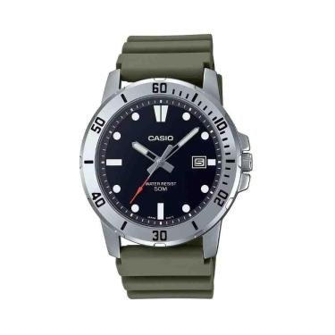 Imagem de Relógio Casio Standard Verde Masculino Mtp-Vd01-3Evudf-Sc