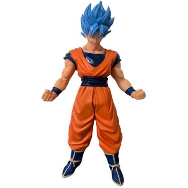Imagem de Boneco Goku Grande Dragon Ball Z 45cm Super Sayajin Amarelo - TOYSMART
