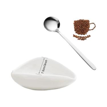 Imagem de Acessórios Portáteis para Moedor de Café Espresso: Bandejas de Dosagem