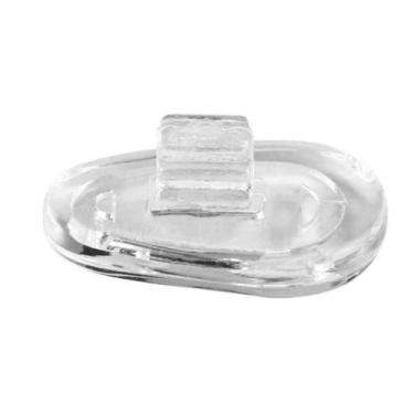 Imagem de 10 Pares Plaqueta Silicone Encaixe Macias Óculos Nariz - Maia Acessóri