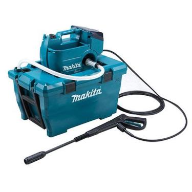 Imagem de Lavadoura de Alta Pressão a Bateria 18V LXT Makita DHW080ZK - Pressão: 55 bar / 800 psi e Vazão máxima: 380L/h