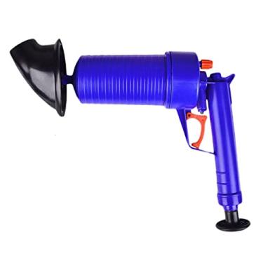 Imagem de Dragagem de sanita, desbloqueador de drenagem, removedor de obstruções de dragagem de êmbolo de drenagem 4 em 1, kits de êmbolo de pressão de ar integrado insuflável, aplicado na cozinha, casa de